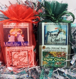 2-Mini Bar Holiday Soap Gift Bag