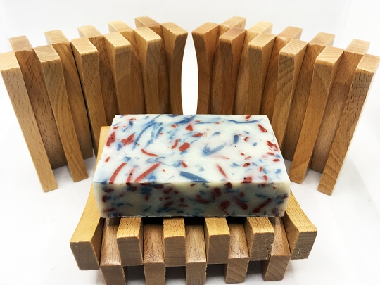 Wooden Soap Dish, Handmade, All Natural